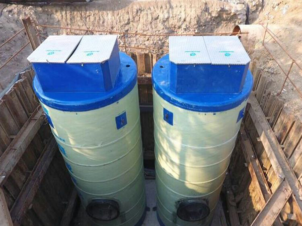高質(zhì)量玻璃鋼一體化預制泵站-抗腐蝕-適用于各種介質(zhì)輸送